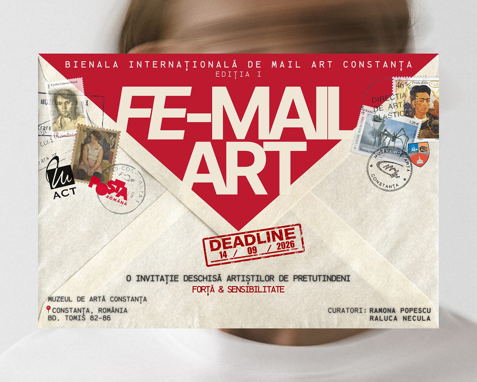 Bienala Internațională de Mail Art Constanța, ediția I - „Fe-Mail Art"